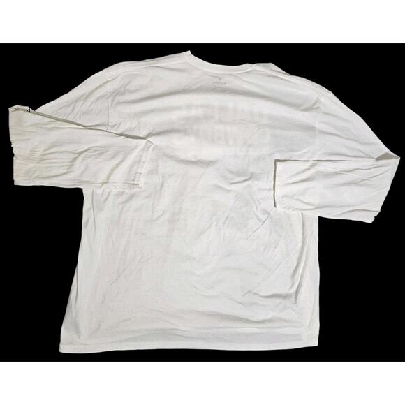 Dallas Cowboys Long Sleeve Shirt Fanatics Americas Team White Blue Logo Mens 4X - Picture 2 of 8